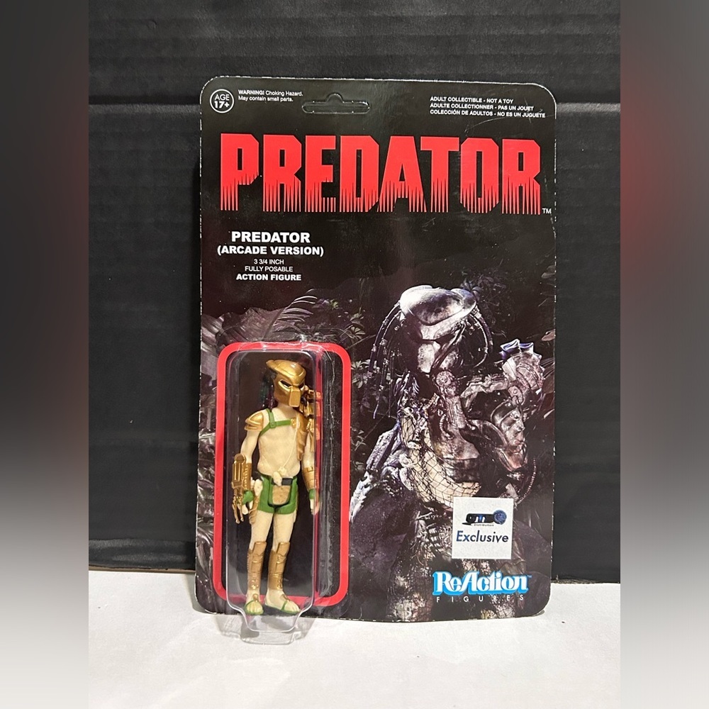 Funko Reaction Figure: Predator Figure (Arcade Version)